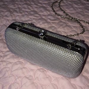 Mini silver bag